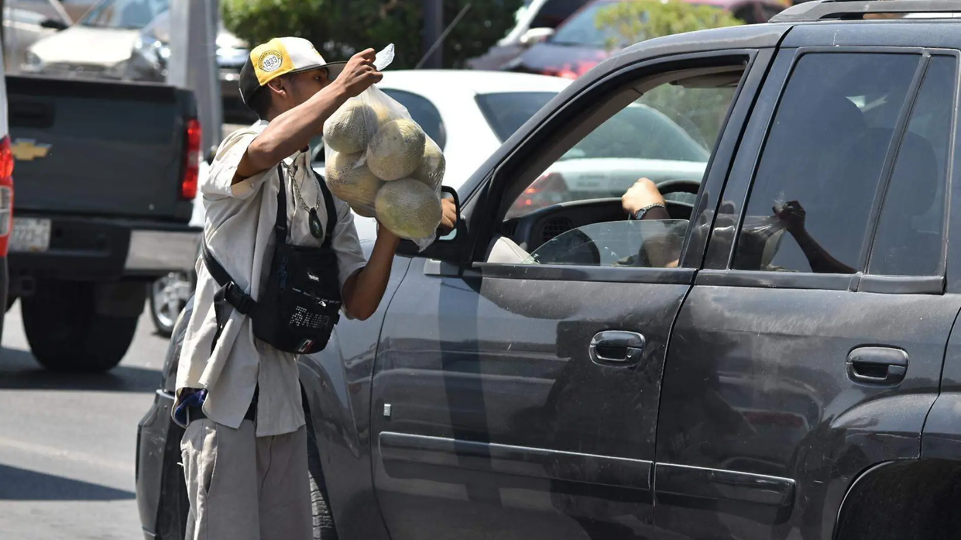 Vendedor de frutas en Torreón